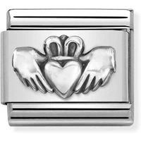 Silver Claddagh Charm