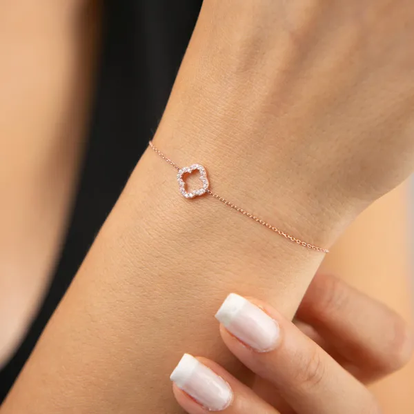 Silver Cleef Bracelet - Multi