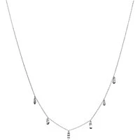 Silver Columbine Necklace