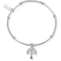 Silver Cute Mini Tree Of Life Bracelet - Silver