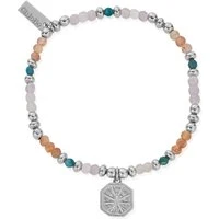 Silver Divine Connection Colour Bracelet - 18cm