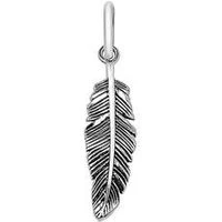 Silver Feather Pendant