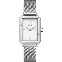 Silver Fluette Mesh Watch - Silver