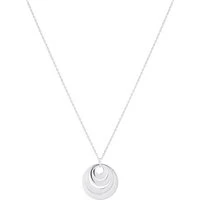 Silver Four Circle Necklace - Silver