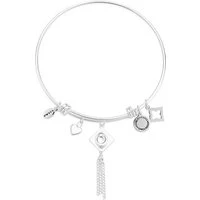 Silver Graduation Bangle