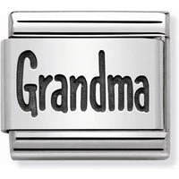 Silver Grandma Charm