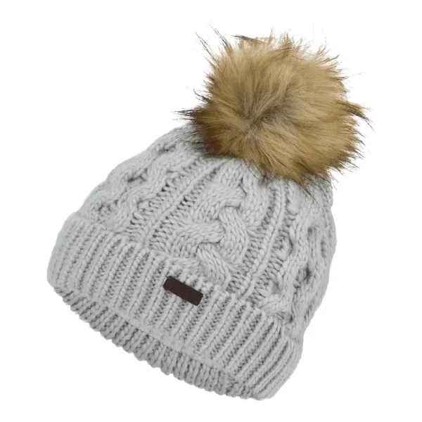 Silver Grey Bakewell Hat And Scarf Boxed Set