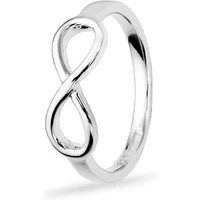 Silver Infinity Ring - Ring Size 50