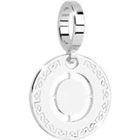 Silver Letter O Charm - Silver