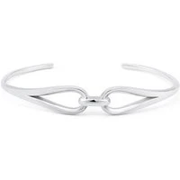 Silver Link Bangle - Silver