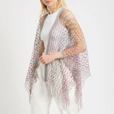 Silver Metallic Poncho ulti