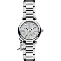 Silver Mother of Pearl Orb Watch