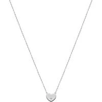 Silver Mum Heart Necklace - 925 Silver