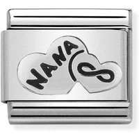 Silver Nana Charm