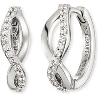 Silver Paradise Hoop Earrings - Silver