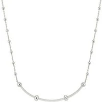 Silver SeiMia Ball Chain Necklace