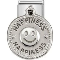 Silver shine Happiness Charm