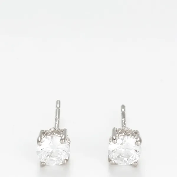 Silver Simply You Earrings 4mm