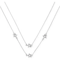 Silver Soul Glow Star Necklace - Silver