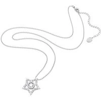 Silver Stella Star Necklace - One Size