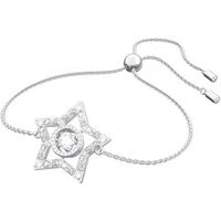 Silver Stella Star Pull Bracelet - Adjustable