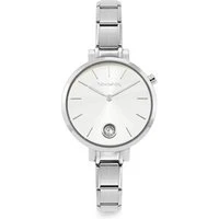 Silver Sunray Paris Crystal Watch