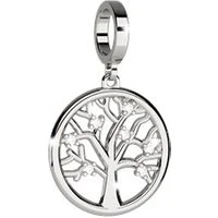 Silver Tree Of Life Charm - Silver