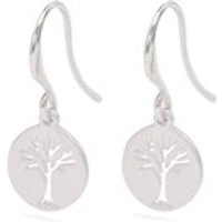 Silver Tree Of Life Earrings