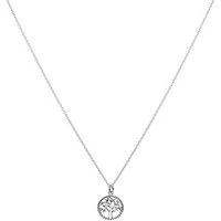 Silver Tree Of Life Necklace - 39cm