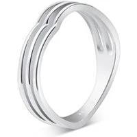 Silver Triple Band Wish Ring - 52