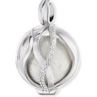 Silver While Paradise Small Soundball Necklace - Silver