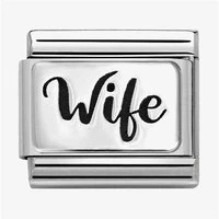 Silver Wife Charm