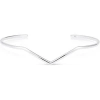 Silver Wish Bangle - Silver