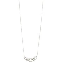 Silver Wrenley Links Necklace