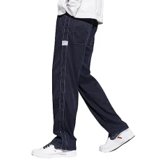 Simple Plain Streetware Comfort Stretch Denim Men's Trousers Casual Straight Leg Jeans Elastic Wide Jeans Long Size Outdoor Trousers Straight Relaxation Trousers Baggy Jeans Relaxation Trousers,