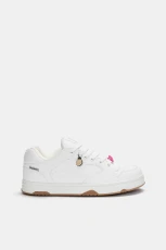 Skater Trainers With Hello Kitty Charms - White