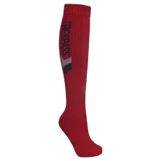 Ski Socks Tech Luxury Merino Wool Red