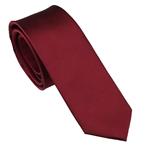 Skinny Tie - Burgundy