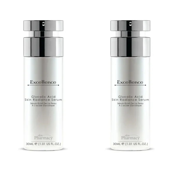 skinPharmacy Excellence Glycolic Acid Skin Radiance Serum 30ml x Duo Pack - White