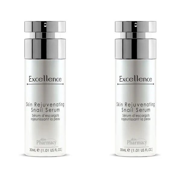 skinPharmacy Excellence Skin Repairing Snail Serum 30ml x Duo Pack - White