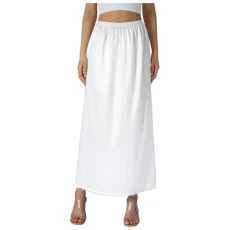 Skirts for Women Midi Length Slip Lace Long Underskirt Half Slips For Under Dresses Skirt with Lights (White, L) Skirts for Women Midi Length Slip Lace Long Underskirt Half Slips For Under Dresses Skirt with Lights (White, L)