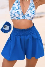 Sky Spirit Blue Cover-Up Shorts