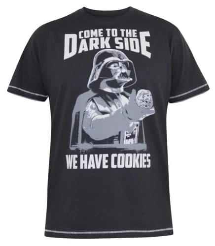 Skywalker Official Star Wars Printed Short Sleeve T-Shirt for Men's (601527) in Black 3XL