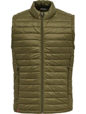 Sleeveless down jacket Red