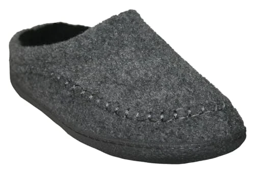 SLIGO Mens Mule Slippers Grey