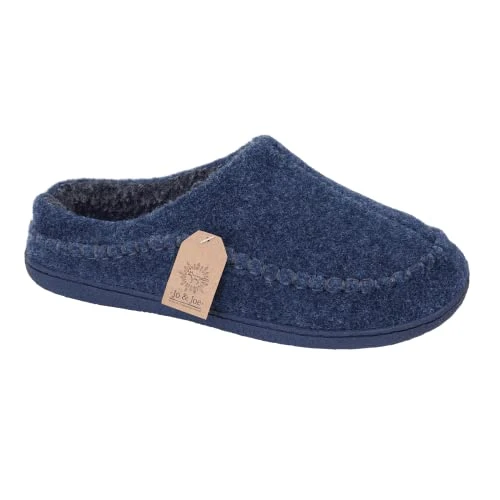 Sligo Mens Mule Slippers Navy 9