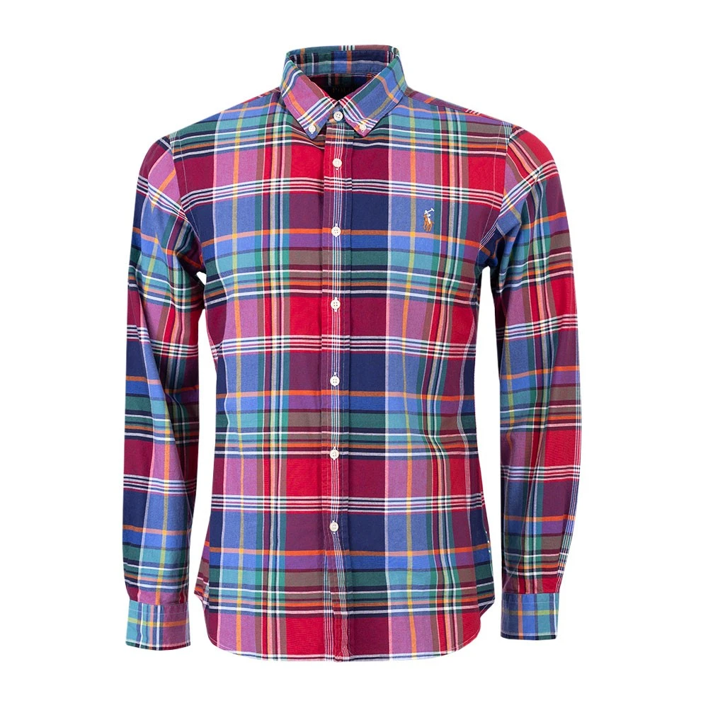 Slim Fit Cotton Check Shirt