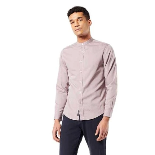 Slim Long Sleeve Shirt S Grey