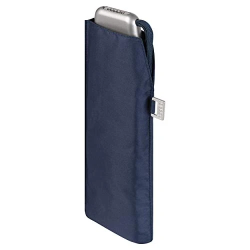 Slim Plain Carbon Steel Pocket Umbrella - Handy Size - Lightweight - 22cm, Navy blue, 88, Mini Umbrella with Hand Opener