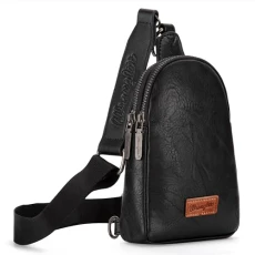 Sling Bag for Women Leather Crossbody Bag, A-black Sling Bag for Women Leather Crossbody Bag, A-black